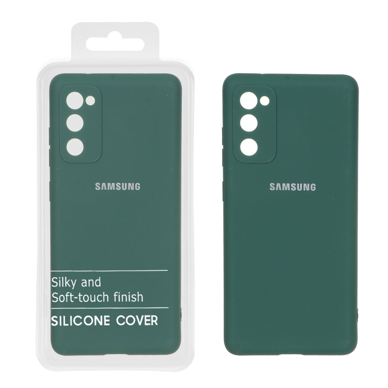 1675996 قاب نیو سیلیکون محافظ لنزدار RFF مدل Samsung Galaxy S20 FE - سبز (پک دار) - تصویر 1