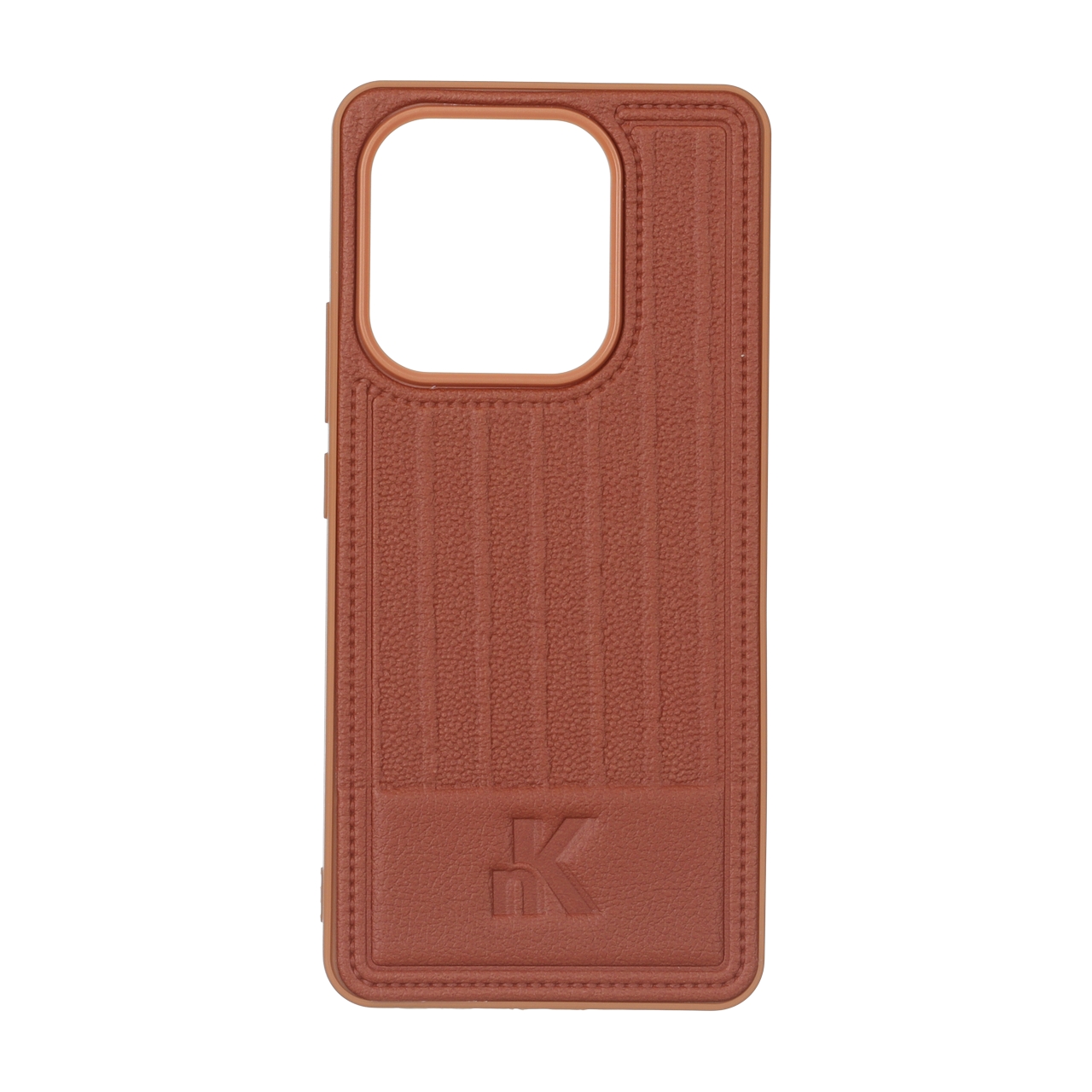 1699018 قاب NK چرمی Line Case مدل Xiaomi Redmi Note 14 4G - قهوه ای - تصویر 1