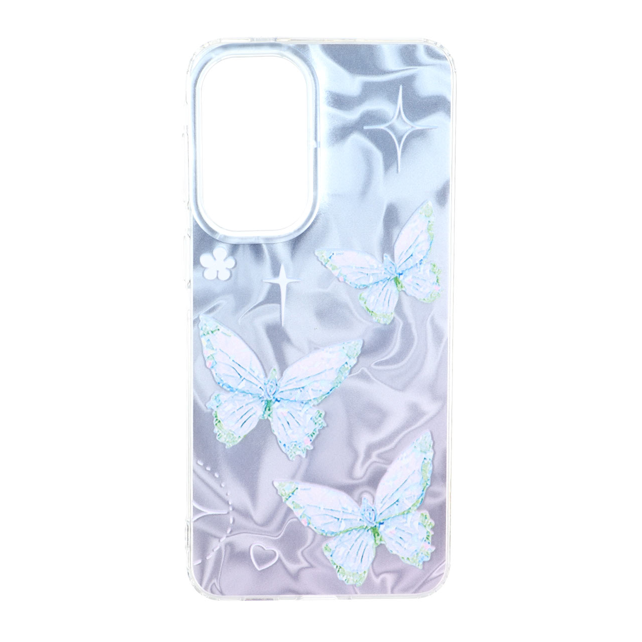 1700208 قاب Silver Cloud دور ژله ای طرح دار Samsung Galaxy A57 - کد 299 - تصویر 1