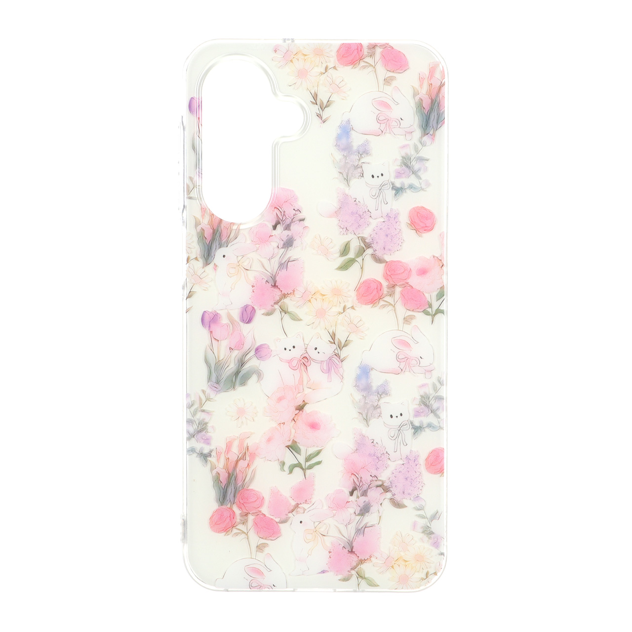 1709968 قاب Flower پشت سخت دور ژله ای Samsung Galaxy A17 / A26 - طرح 52 - تصویر 1