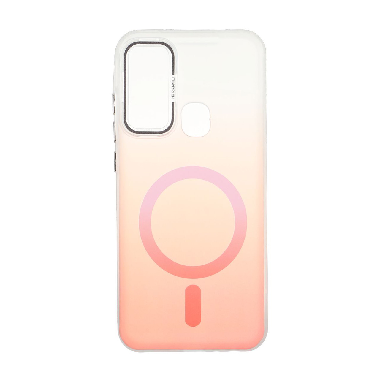 1712838 قاب Funnyrich طرح مگ سیف دور مات Xiaomi Redmi Note 8 - نارنجی - تصویر 1