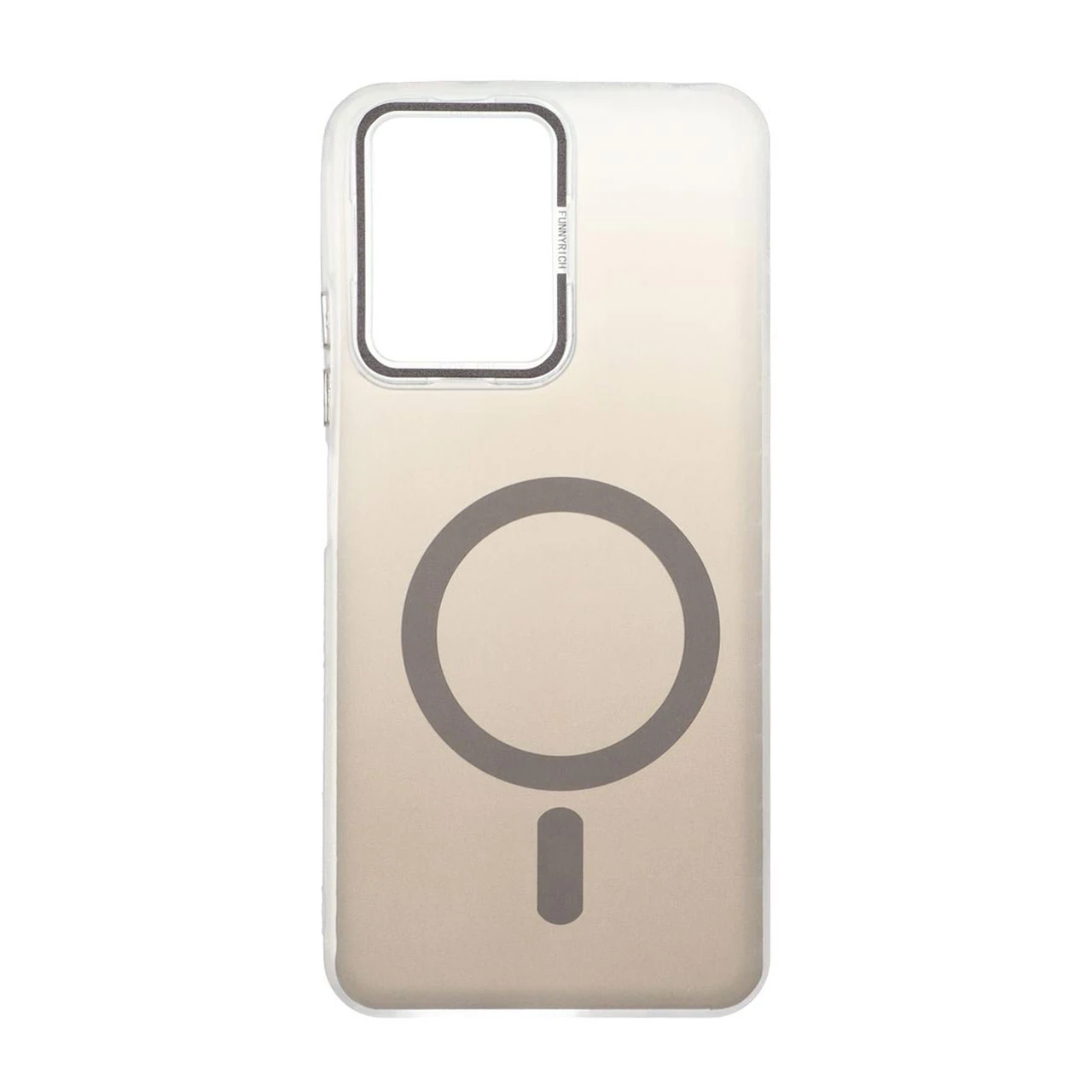 1713052 قاب Funnyrich طرح مگ سیف دور مات Xiaomi Redmi Note 12 4G - مشکی - تصویر 1
