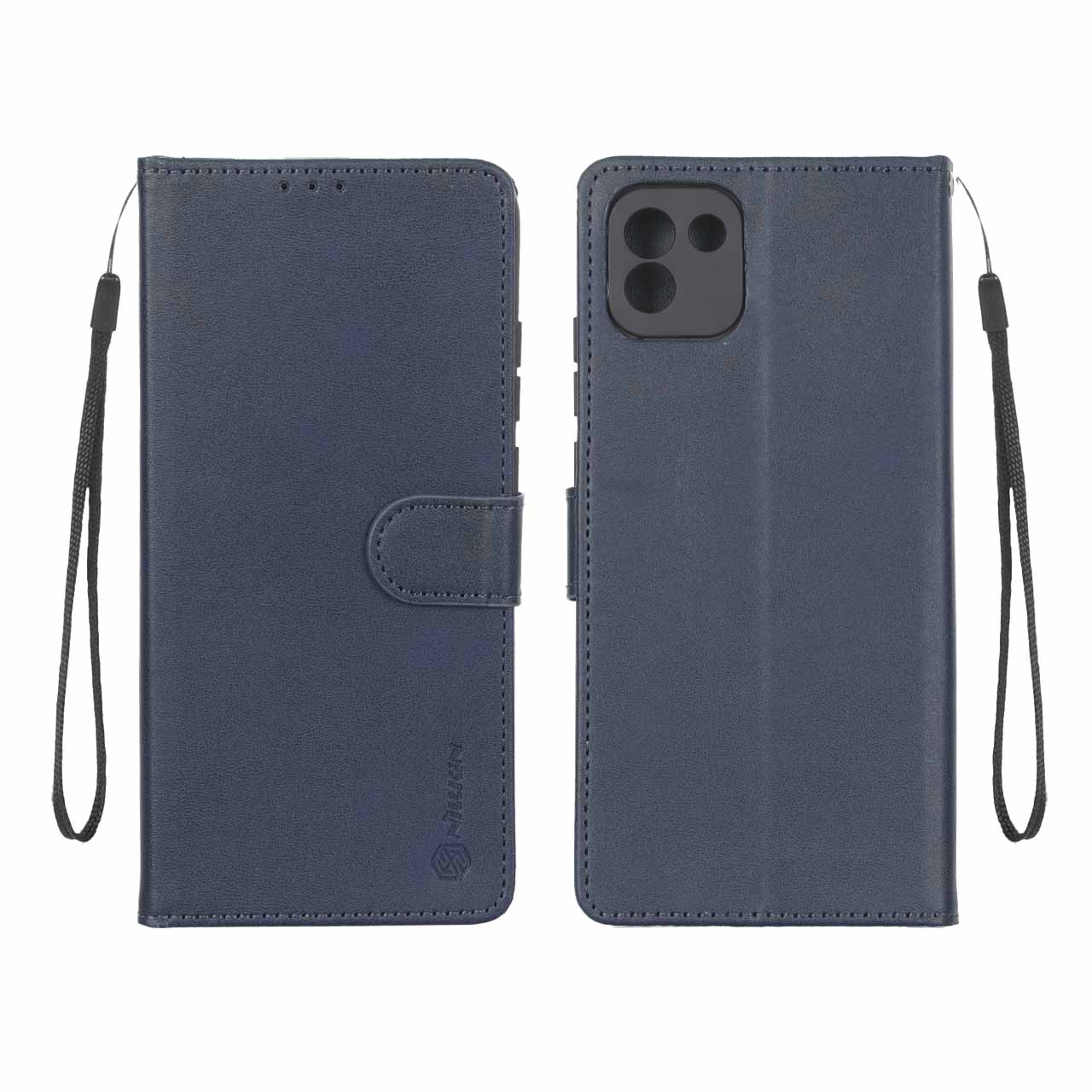 1715310 کیف موبایل مگنتی Nillkin مدل Samsung Galaxy A03 - سرمه ای - تصویر 1