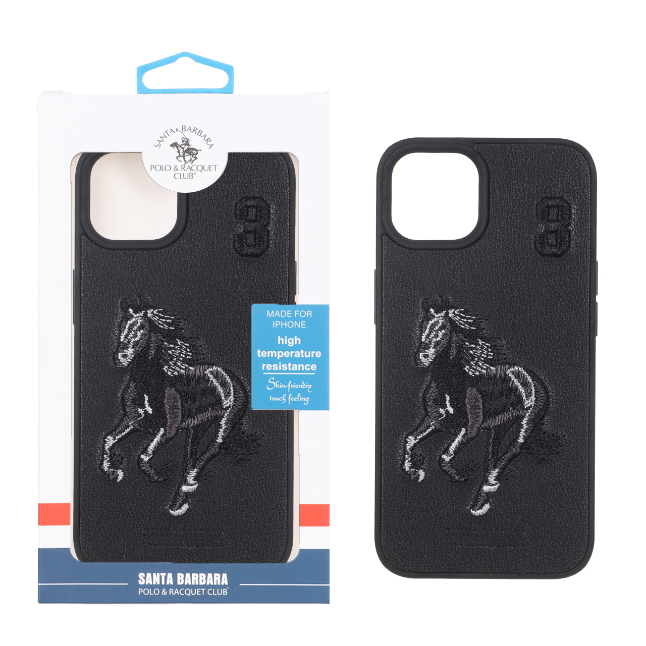 1716094 قاب چرمی Santa Barbara Polo مدل Apple iPhone 13 / iPhone 14 - طرح 307 (پک دار) - تصویر 1