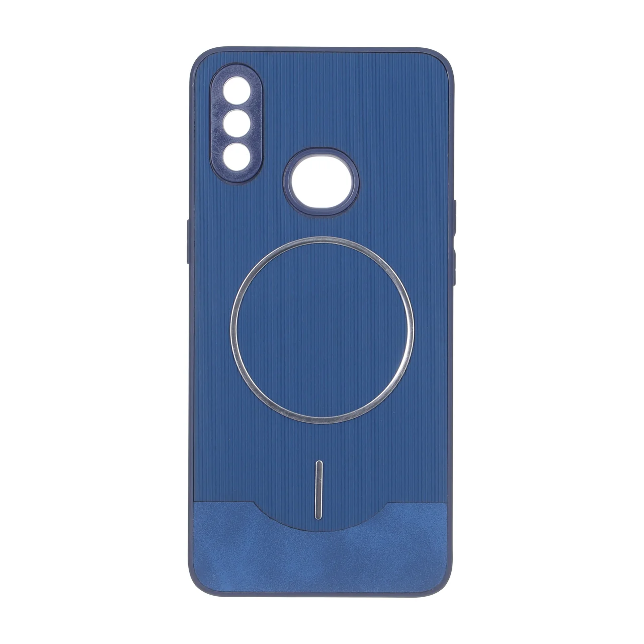 1724986 قاب Line Case جیر MagSafe فلزی محافظ لنزدار Samsung Galaxy A10s - سرمه ای - تصویر 1