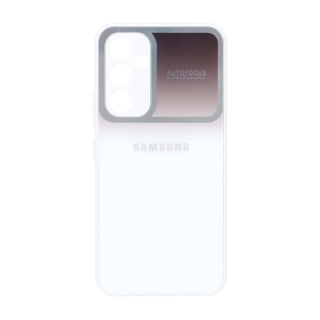 1726122 قاب Auto Focus پشت گلس دور لنز آینه ایSamsung Galaxy A54 - سفید - تصویر 1