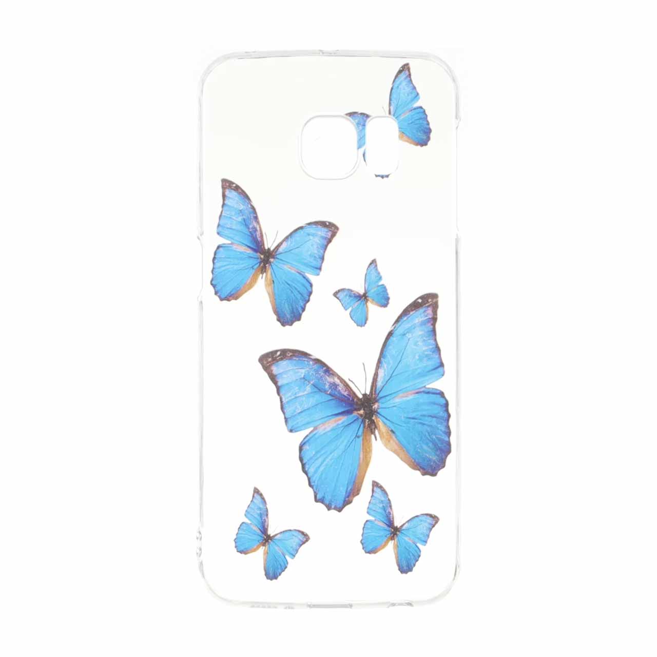 1727700 قاب پشت سخت شفاف طرح دار Samsung Galaxy S6 Edge - طرح 25 - تصویر 1