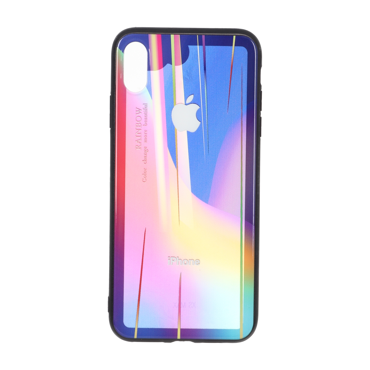 1730826 قاب شفاف رنگین کمانی Apple iPhone X Max / iPhone XS Max - طرح 39 - تصویر 1