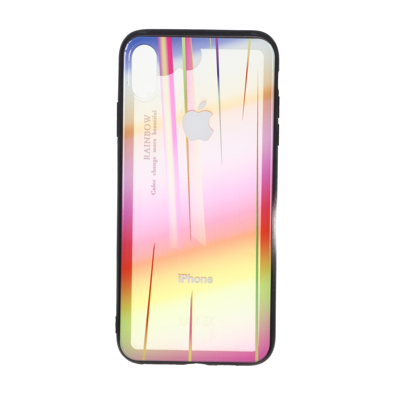 1730834 قاب شفاف رنگین کمانی Apple iPhone X Max / iPhone XS Max - طرح 43 - تصویر 1