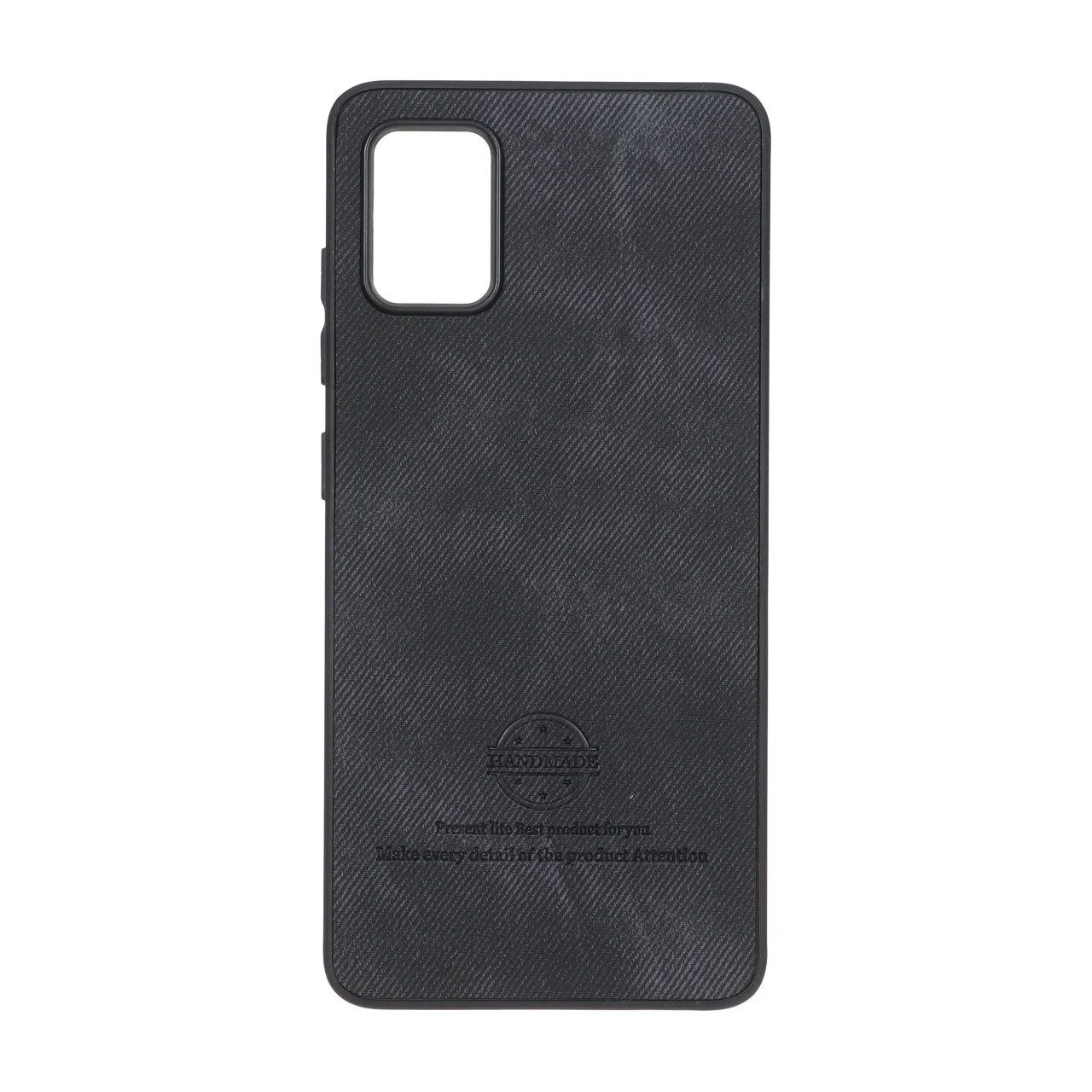 1815962 قاب HandMade جیر طرح پارچه ای Samsung Galaxy A51 / M40s - مشکی - تصویر 1