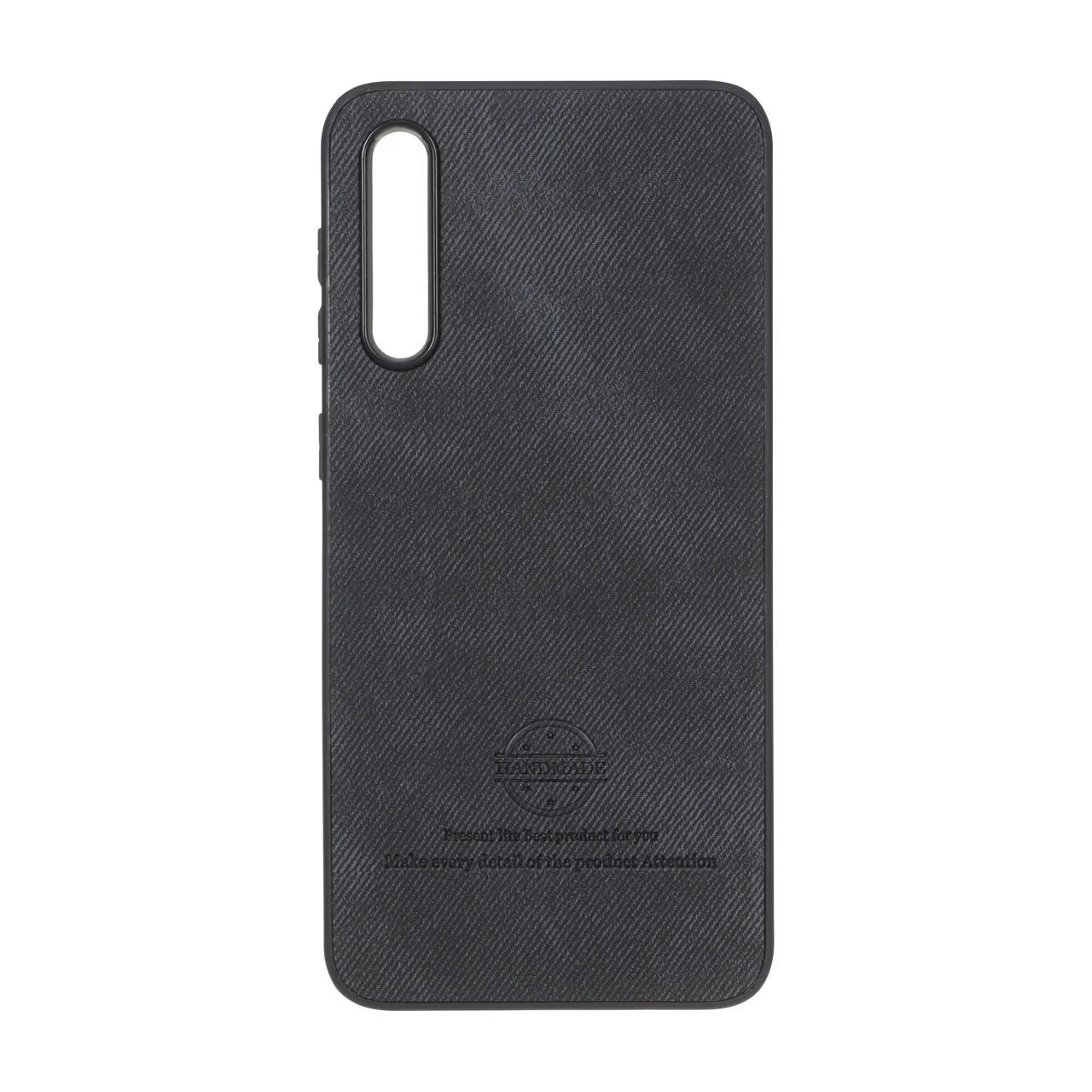 1816116 قاب HandMade جیر طرح پارچه ای Samsung Galaxy A50 / A50s / A30s - مشکی - تصویر 1