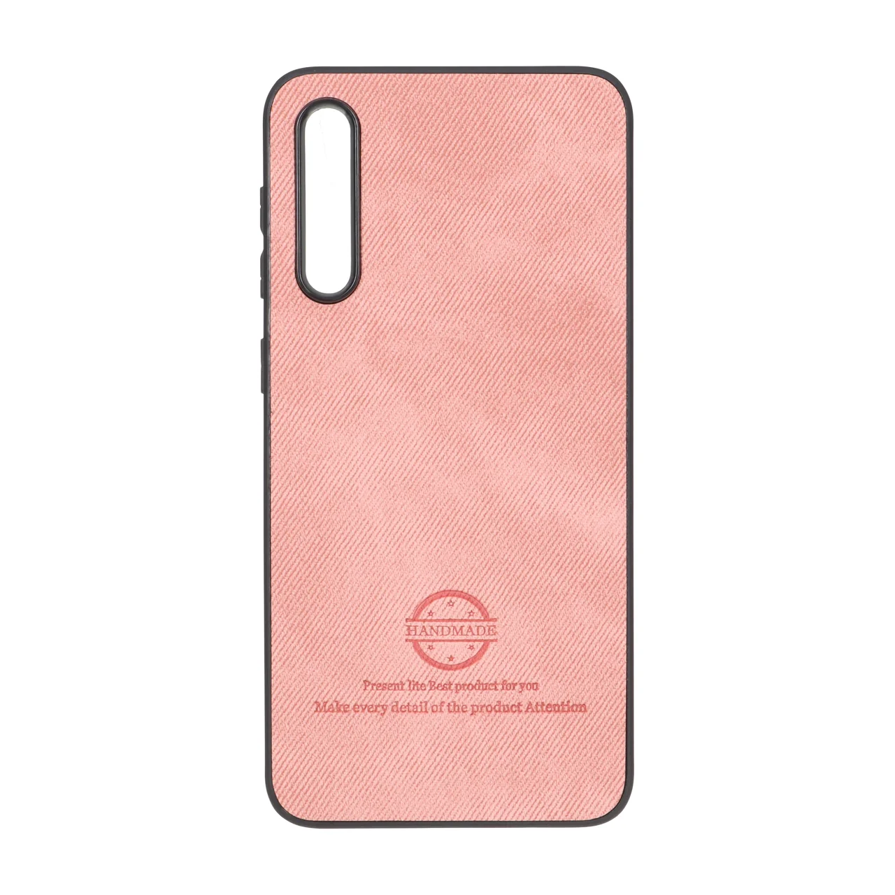 1816126 قاب HandMade جیر طرح پارچه ای Samsung Galaxy A50 / A50s / A30s - صورتی - تصویر 1