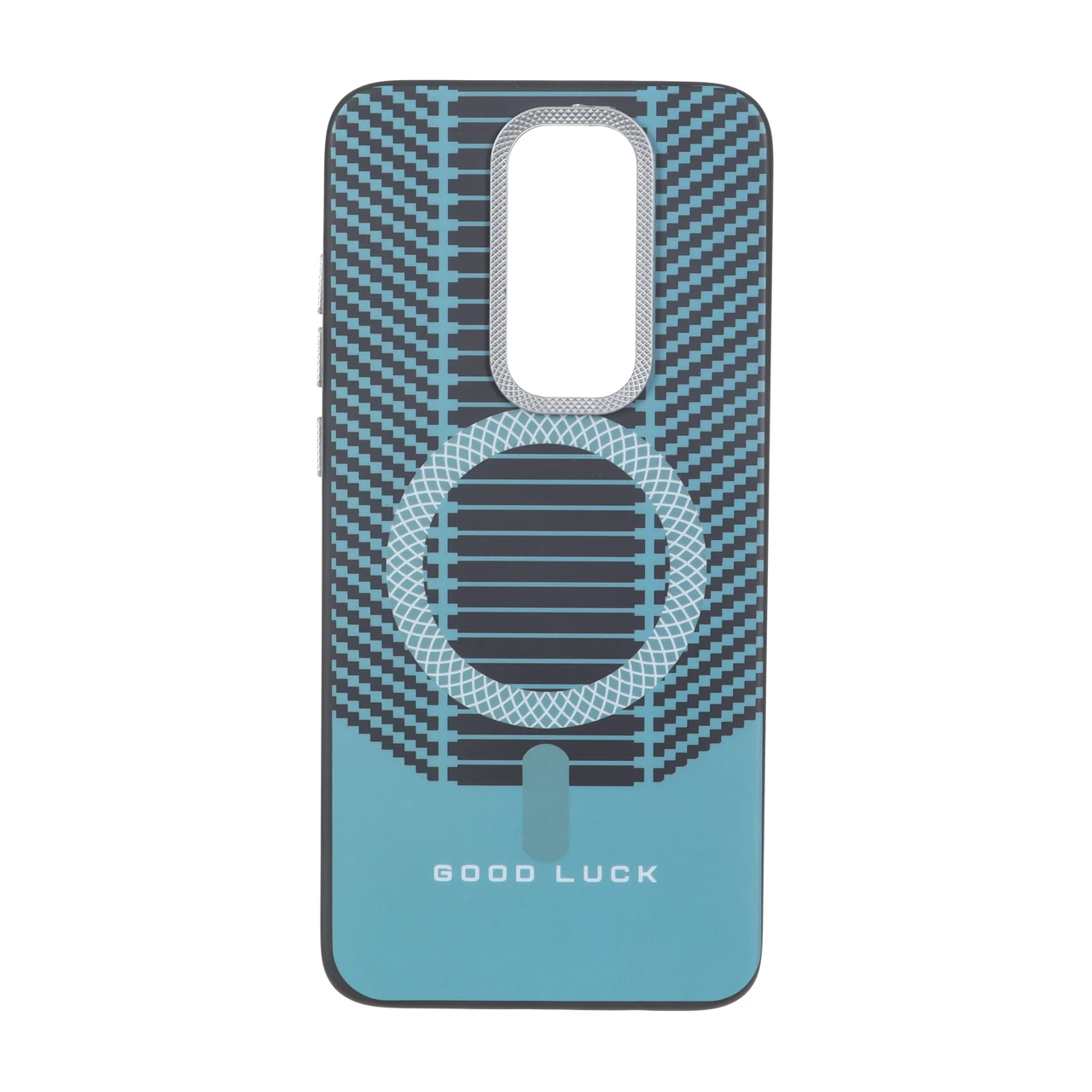 قاب Good Luck هاشور دار لنز کربن طرح مگ سیف Xiaomi Redmi Note 8 Pro - سبز - اسپه کالا قاب Good Luck هاشور دار لنز کربن طرح مگ سیف Xiaomi Redmi Note 8 Pro - سبز - تصویر 1