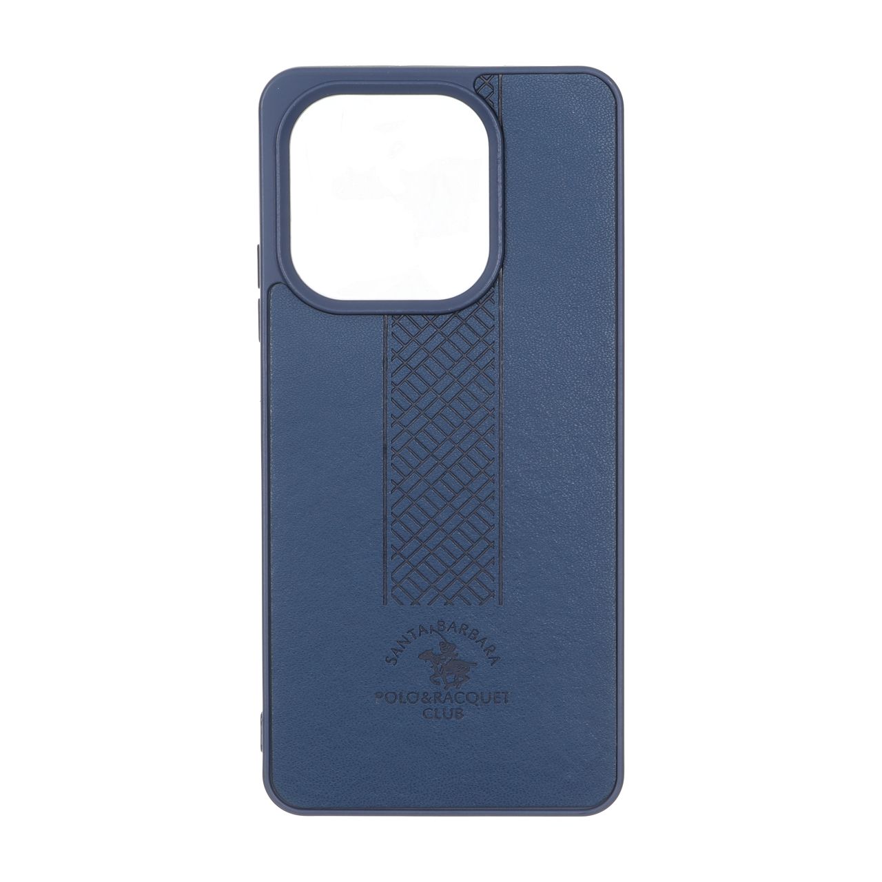 4173824 قاب طرح چرم Polo هاشور دار Xiaomi Redmi Note 13 4G - سرمه ای - تصویر 1