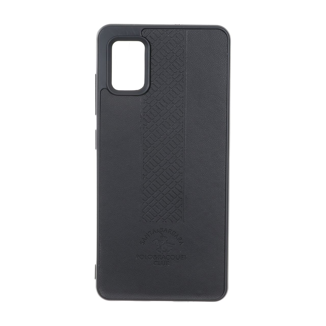 4173854 قاب طرح چرم Polo هاشور دار Samsung Galaxy A51 / M40s - مشکی - تصویر 1