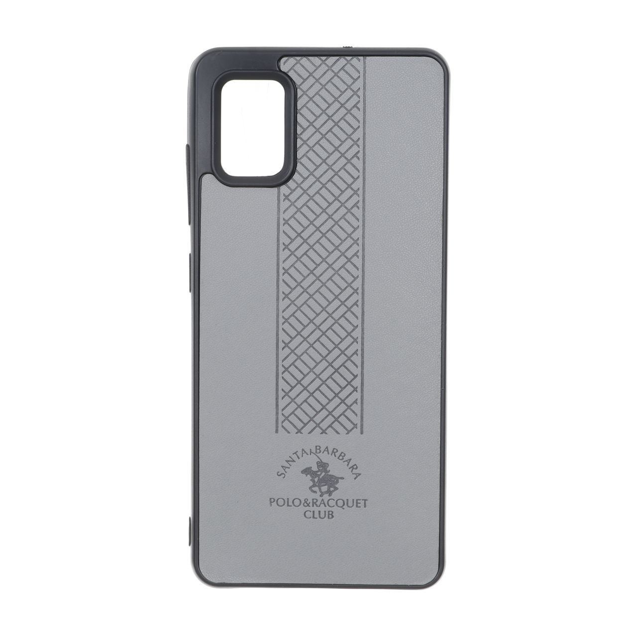 4173858 قاب طرح چرم Polo هاشور دار Samsung Galaxy A51 / M40s - طوسی - تصویر 1