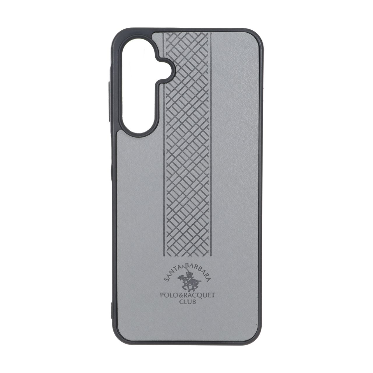4173928 قاب طرح چرم Polo هاشور دار Samsung Galaxy A16 - طوسی - تصویر 1
