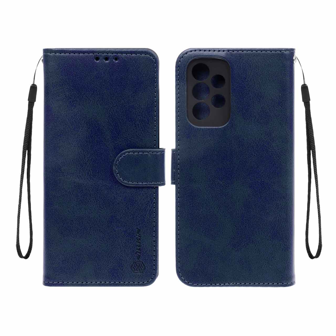 853680 کیف موبایل مگنتی Nillkin مدل Samsung A33 - سرمه ای - تصویر 1
