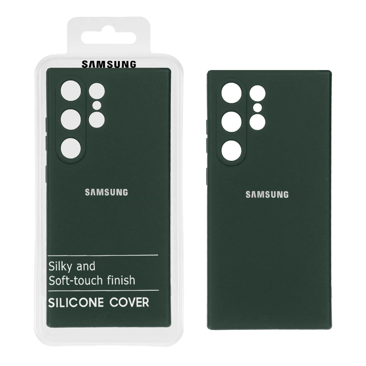 قاب نیو سیلیکون محافظ لنزدار RFF مدل Samsung Galaxy S24 Ultra - سبزتیره (پک دار) - اسپه کالا قاب نیو سیلیکون محافظ لنزدار RFF مدل Samsung Galaxy S24 Ultra - سبزتیره (پک دار) - تصویر 1