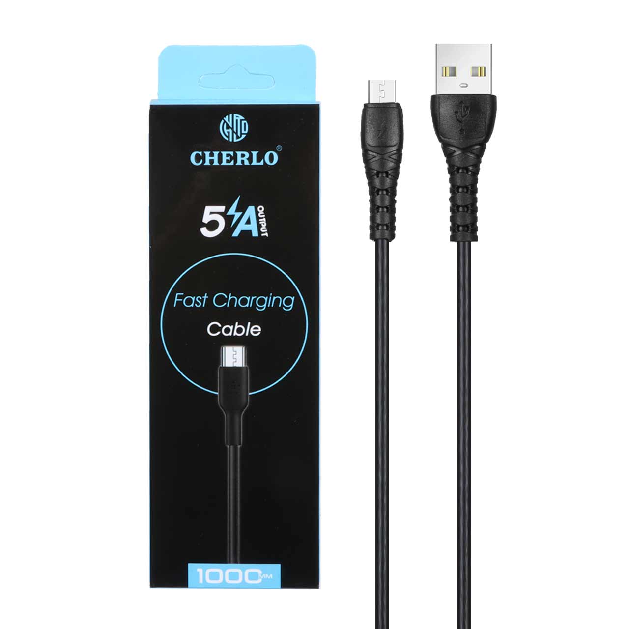 کابل شارژ فست اندروید CHERLO مدل CH-V810 - مشکی - SMO - اسپه کالا کابل شارژ فست اندروید CHERLO مدل CH-V810 - مشکی - SMO - تصویر 1