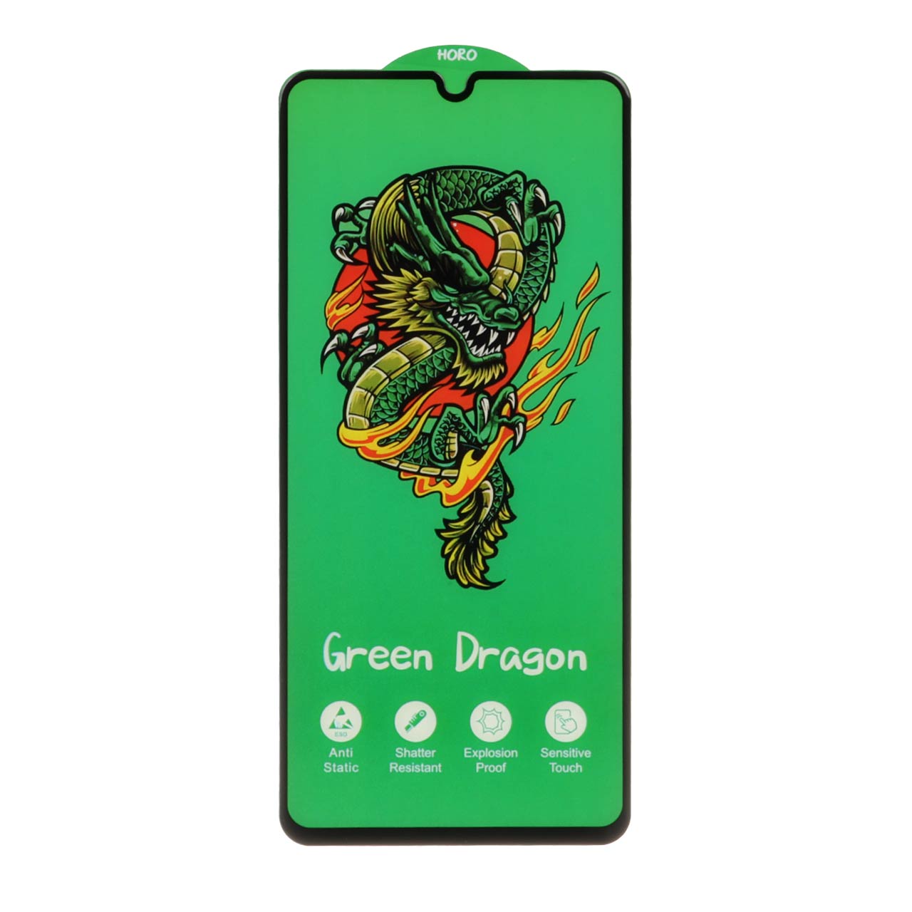 1208450 محافظ صفحه نمایش شیشه ای Full Cover Anti Static Horo مدل Samsung A70 / A70S / A42 (بدون پک) - تصویر 1