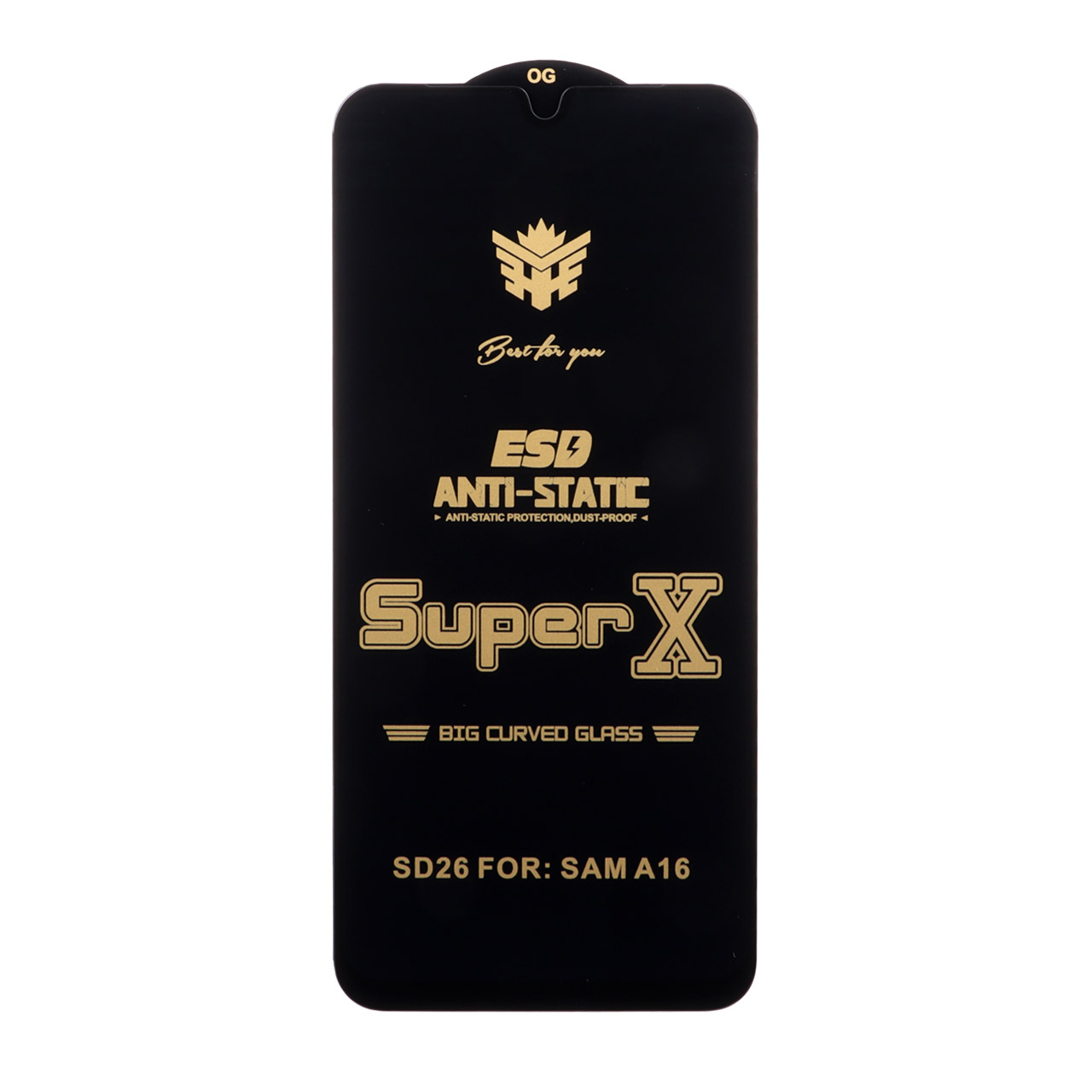 1303832 محافظ صفحه نمایش آنتی استاتیک Full Cover Super X مدل Samsung Galaxy A17 / A16 / A26 - تصویر 1