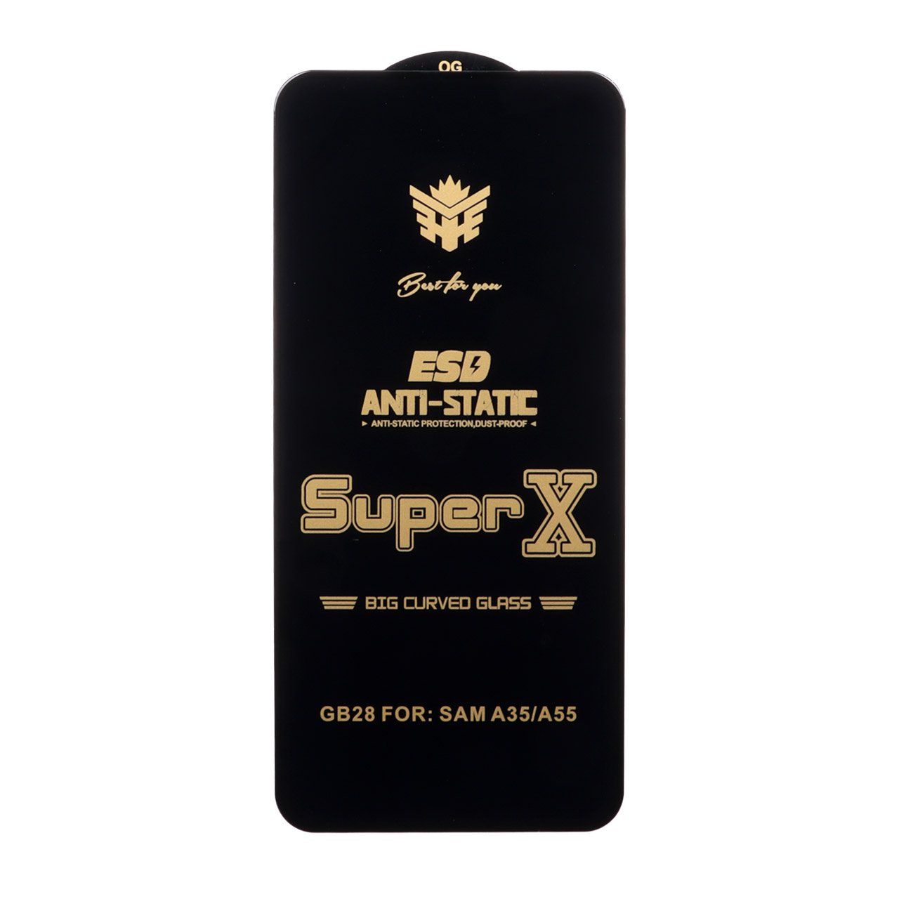 1303834 محافظ صفحه نمایش آنتی استاتیک Full Cover Super X مدل Samsung Galaxy S25 FE / S24 FE / A57 / A37 / A56 / A36 - تصویر 1