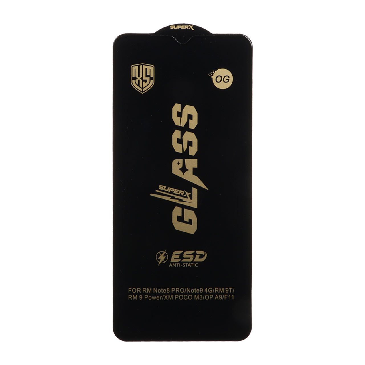 1312692 محافظ صفحه نمایش شیشه ای درجه یک Full Cover Super X OG - ESD OVOG مدل Xiaomi Redmi Note 8 Pro / Poco M3 / Redmi 9T / Note 9 4G - تصویر 1