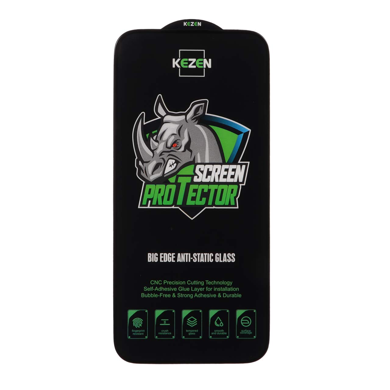 محافظ صفحه نمایش شیشه ای Full Cover Kezen Anti Static Big Edge مدل Apple iPhone 16 Pro Max - اسپه کالا محافظ صفحه نمایش شیشه ای Full Cover Kezen Anti Static Big Edge مدل Apple iPhone 16 Pro Max - تصویر 1