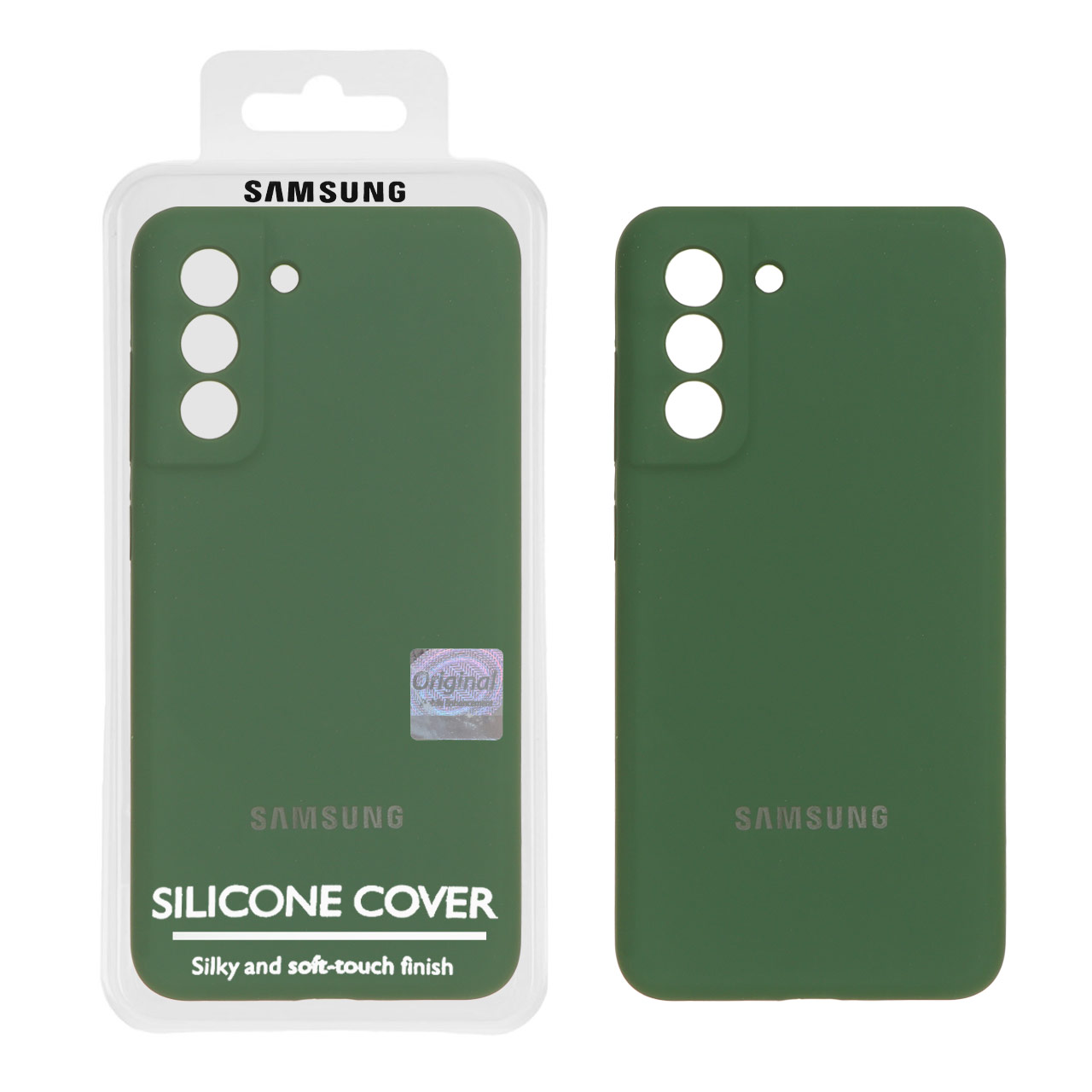 قاب سیلیکونی پاک کنی اورجینال Master Quality مدل Samsung Galaxy S21 FE - سبز تیره (پک دار) - اسپه کالا قاب سیلیکونی پاک کنی اورجینال Master Quality مدل Samsung Galaxy S21 FE - سبز تیره (پک دار) - تصویر 1