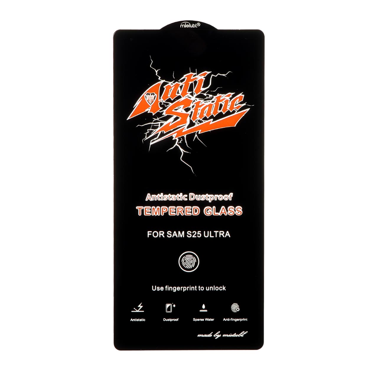 محافظ صفحه نمایش شیشه ای Samsung Galaxy S25 Ultra - Full Cover Anti Static Mietubl (بدون پک) - مشکی - اسپه کالا محافظ صفحه نمایش شیشه ای Samsung Galaxy S25 Ultra - Full Cover Anti Static Mietubl (بدون پک) - مشکی - تصویر 1