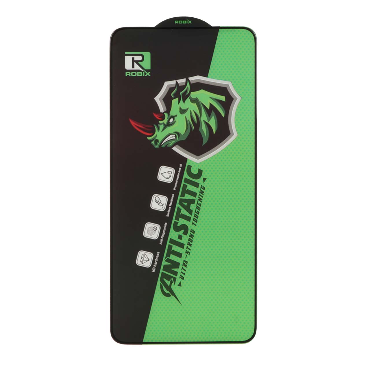 محافظ صفحه نمایش شیشه ای Full Cover Robix Anti Static ESD مدل Samsung Galaxy S21 Plus - اسپه کالا محافظ صفحه نمایش شیشه ای Full Cover Robix Anti Static ESD مدل Samsung Galaxy S21 Plus - تصویر 1
