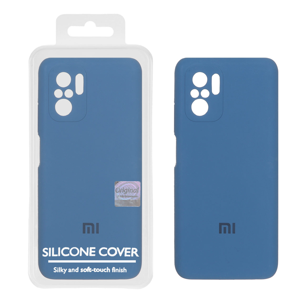 قاب سیلیکونی پاک کنی اورجینال Master Quality مدل Xiaomi Redmi Note 10 4G / Redmi Note 10S / Poco M5S - آبی تیره (پک دار) - اسپه کالا قاب سیلیکونی پاک کنی اورجینال Master Quality مدل Xiaomi Redmi Note 10 4G / Redmi Note 10S / Poco M5S - آبی تیره (پک دار) - تصویر 1