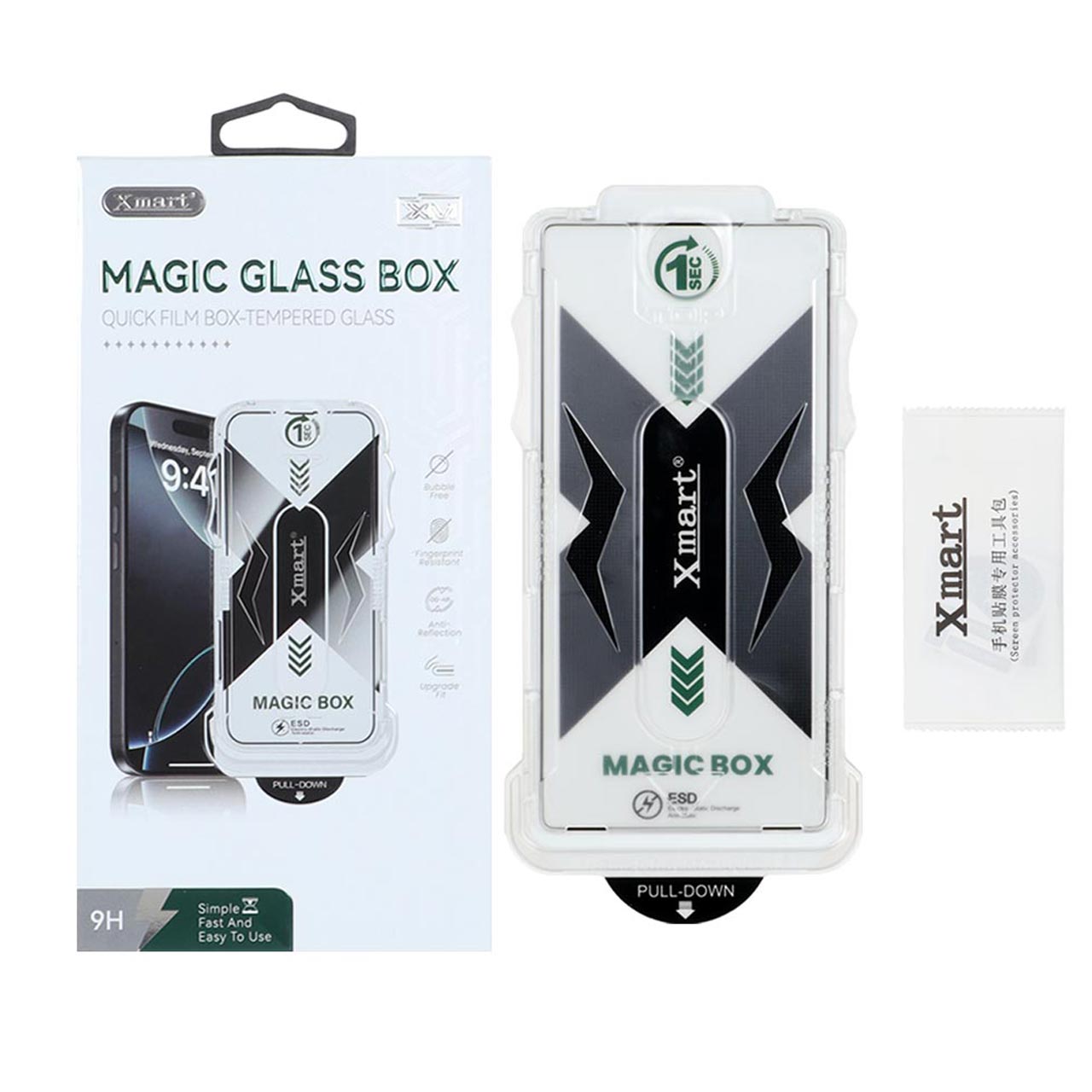 1491412 محافظ صفحه نمایش شیشه ای اورجینال XMART - Magic Glass Box مدل Samsung Galaxy S25 Ultra (پک دار) - تصویر 1