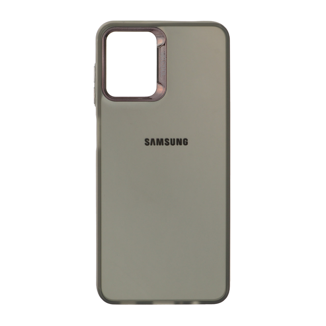 1514072 قاب SO COOL لنز متال لوگودار Samsung Galaxy A12 / M12 / F12 - مشکی - تصویر 1