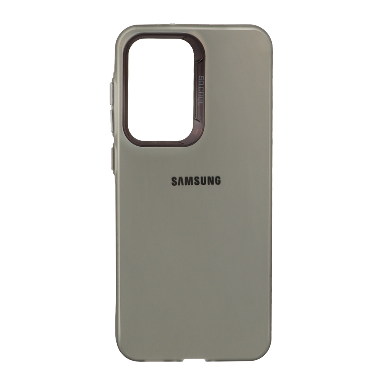 1514264 قاب SO COOL لنز متال لوگودار Samsung Galaxy A56 / A36 - مشکی - تصویر 1