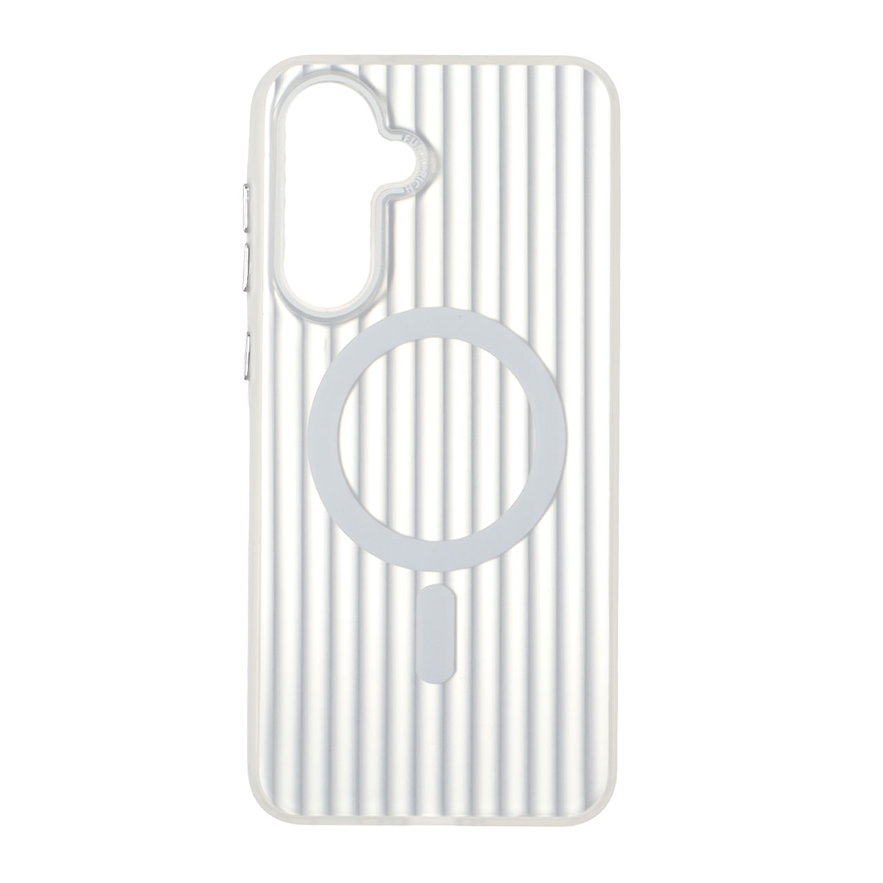 1515568 قاب کرکره ای Funnyrich طرح مگ سیف دور مات Samsung Galaxy A56 / A36 - سفید - تصویر 1