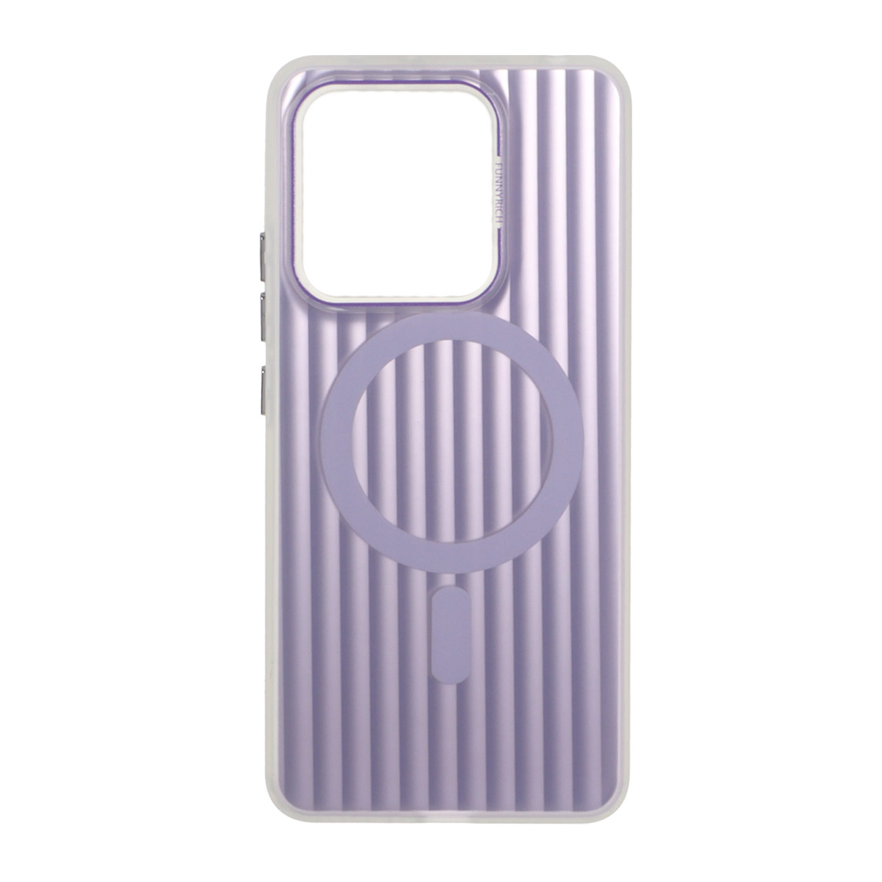 1515776 قاب کرکره ای Funnyrich طرح مگ سیف دور مات Xiaomi Redmi Note 13 4G - یاسی - تصویر 1