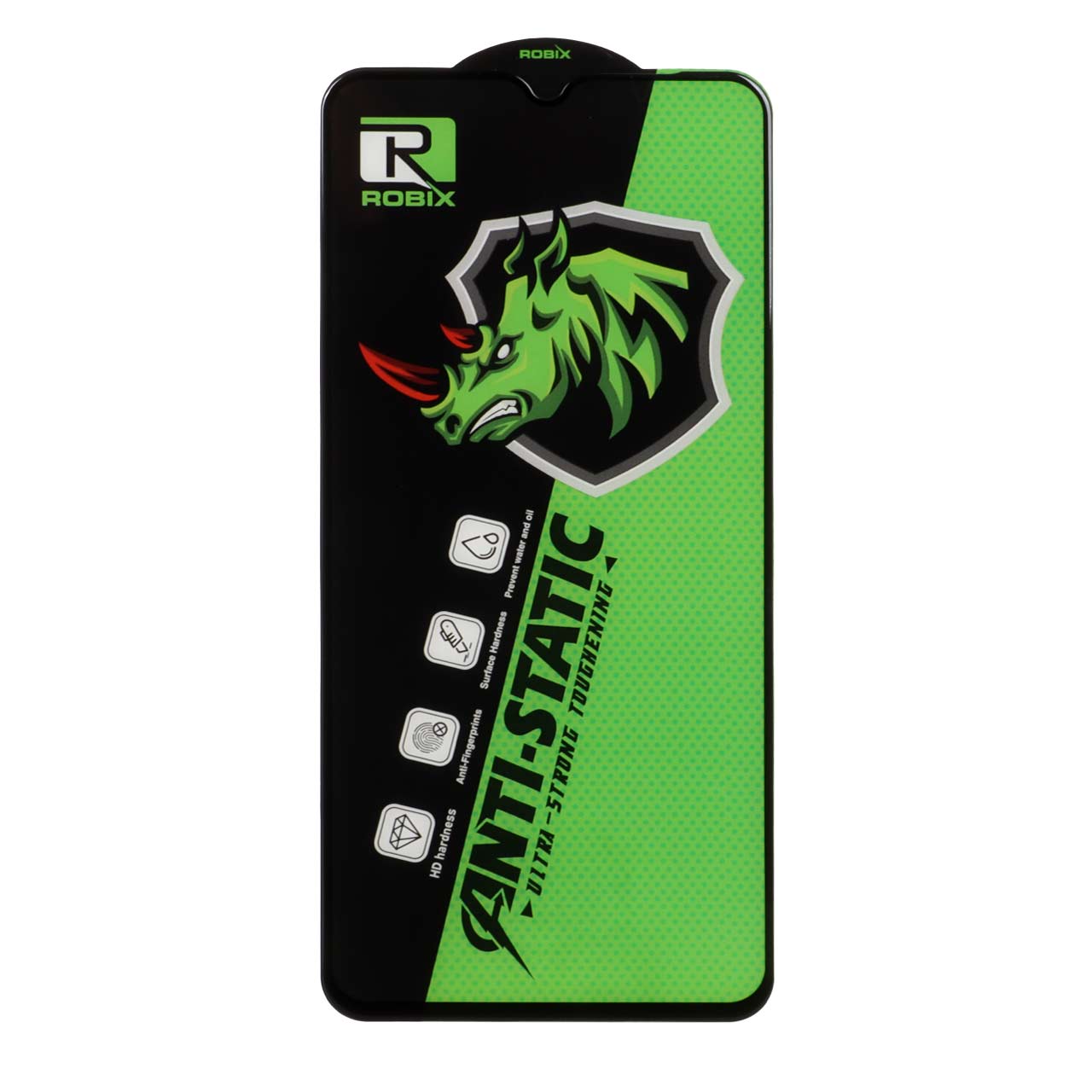 محافظ صفحه نمایش شیشه ای Full Cover Robix Anti Static ESD مدل Xiaomi Redmi Note 8 Pro / Poco M3 / Redmi 9T / Note 9 4G - اسپه کالا محافظ صفحه نمایش شیشه ای Full Cover Robix Anti Static ESD مدل Xiaomi Redmi Note 8 Pro / Poco M3 / Redmi 9T / Note 9 4G - تصویر 1