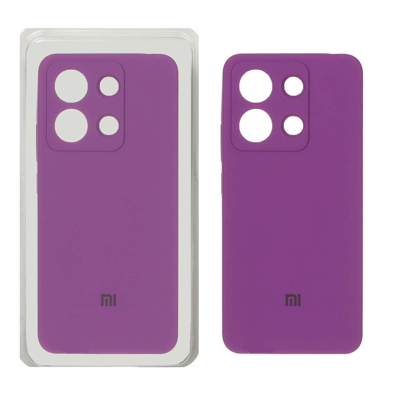 قاب سیلیکونی پاک کنی محافظ لنزدار اورجینال Xiaomi Redmi Note 13 4G - ارغوانی (پک دار) - اسپه کالا قاب سیلیکونی پاک کنی محافظ لنزدار اورجینال Xiaomi Redmi Note 13 4G - ارغوانی (پک دار) - تصویر 1