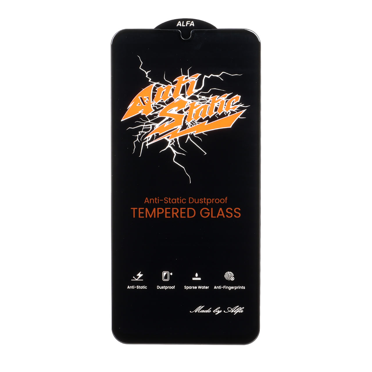 1562718 محافظ صفحه نمایش شیشه ای Full Cover Anti Static ALFA مدل Samsung Galaxy A15 / A25 / A24 / M34 / F34 - تصویر 1