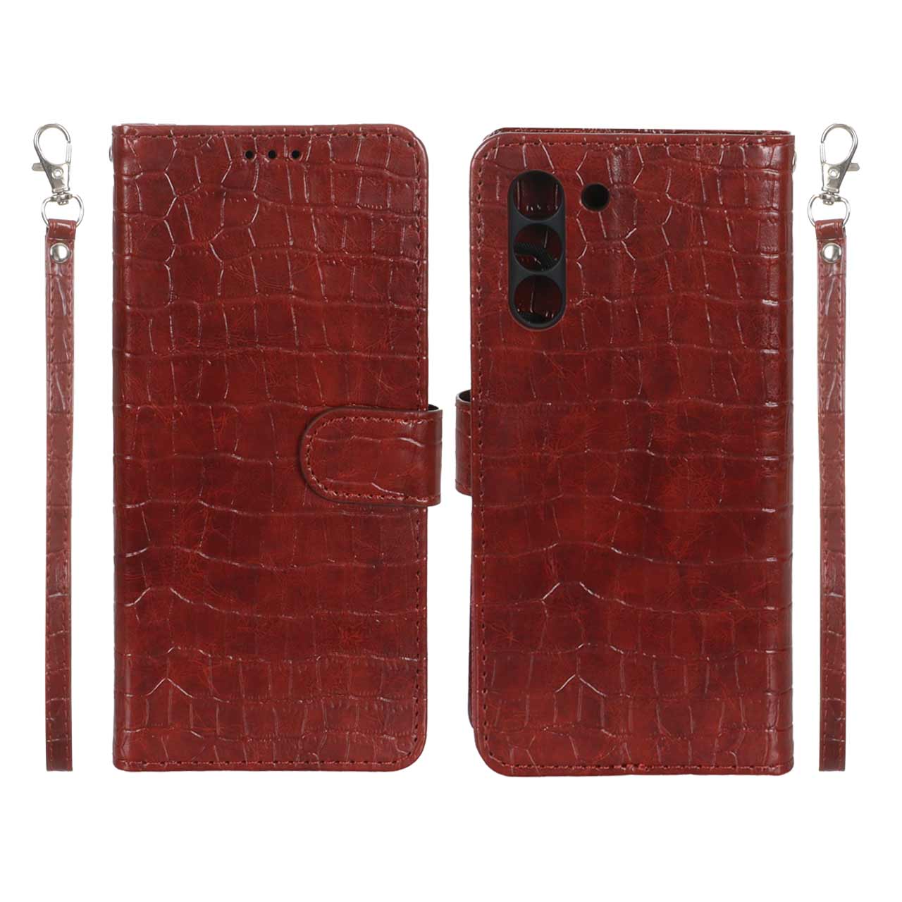 کیف موبایل مگنتی کروکو MNC مدل Samsung Galaxy S21 FE - زرشکی - اسپه کالا کیف موبایل مگنتی کروکو MNC مدل Samsung Galaxy S21 FE - زرشکی - تصویر 1