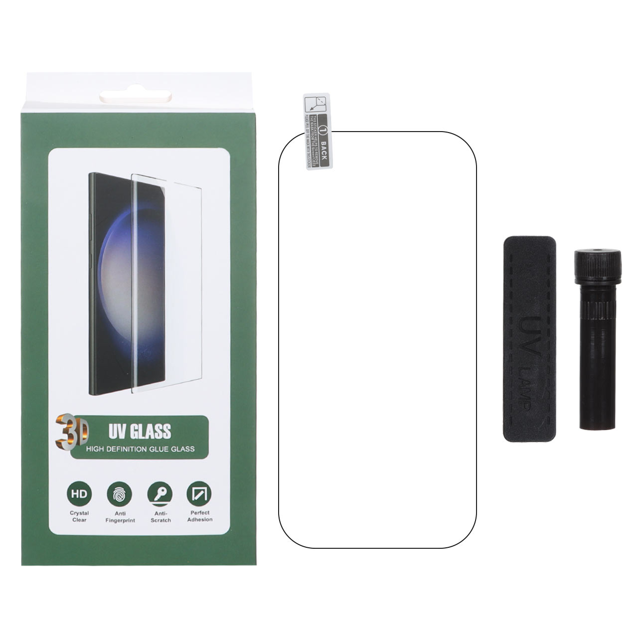 محافظ صفحه نمایش شیشه ای UV 3D Glass مدل Xiaomi Redmi Note 15 Pro Plus (پک دار) - اسپه کالا محافظ صفحه نمایش شیشه ای UV 3D Glass مدل Xiaomi Redmi Note 15 Pro Plus (پک دار) - تصویر 1