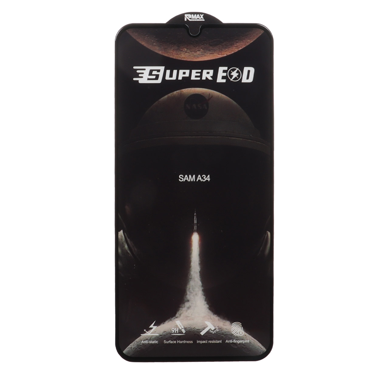 محافظ صفحه نمایش شیشه ای Running Max Super ESD مدل Samsung Galaxy A34 (بدون پک) - اسپه کالا محافظ صفحه نمایش شیشه ای Running Max Super ESD مدل Samsung Galaxy A34 (بدون پک) - تصویر 1