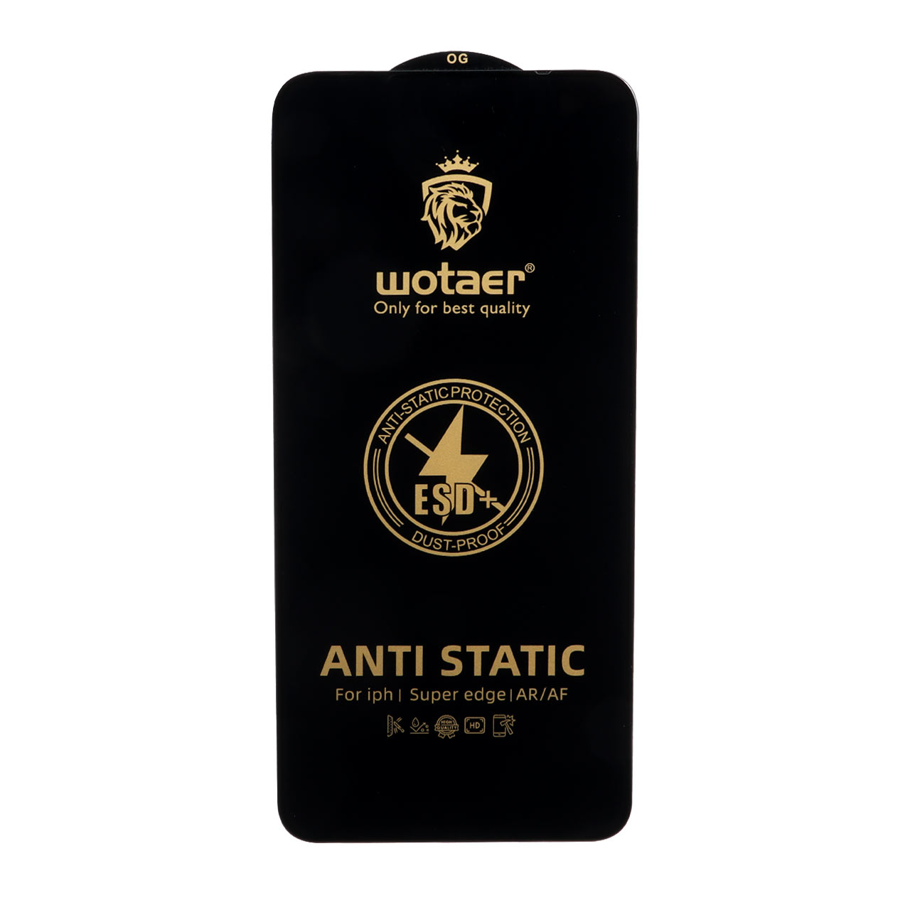 1676062 محافظ صفحه نمایش شیشه ای Full Cover ESD Anti Static - Wotaer OG مدل NTC - Xiaomi Redmi 15 / Poco M7 4G - تصویر 1