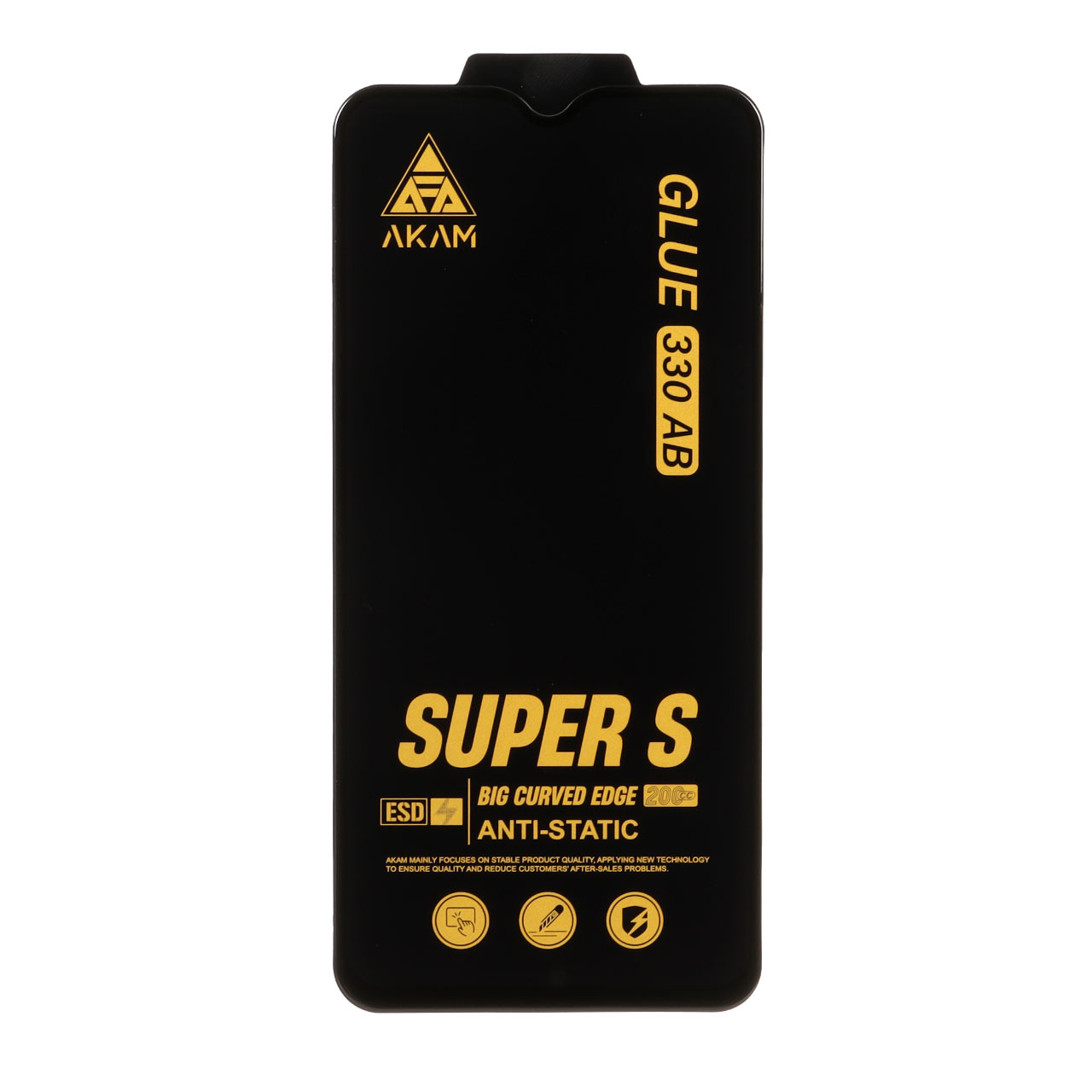 محافظ صفحه نمایش شیشه ای Full Cover Super S AKAM با چسب 330 مدل Xiaomi Redmi Note 8 / Redmi 8 / Redmi 8a - اسپه کالا محافظ صفحه نمایش شیشه ای Full Cover Super S AKAM با چسب 330 مدل Xiaomi Redmi Note 8 / Redmi 8 / Redmi 8a - تصویر 1