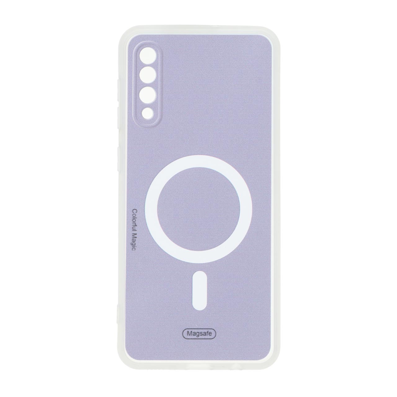 1681840 قاب Colorful Magic طرح مگ سیف محافظ لنزدار Samsung Galaxy A50 / A50s / A30s - بنفش - تصویر 1
