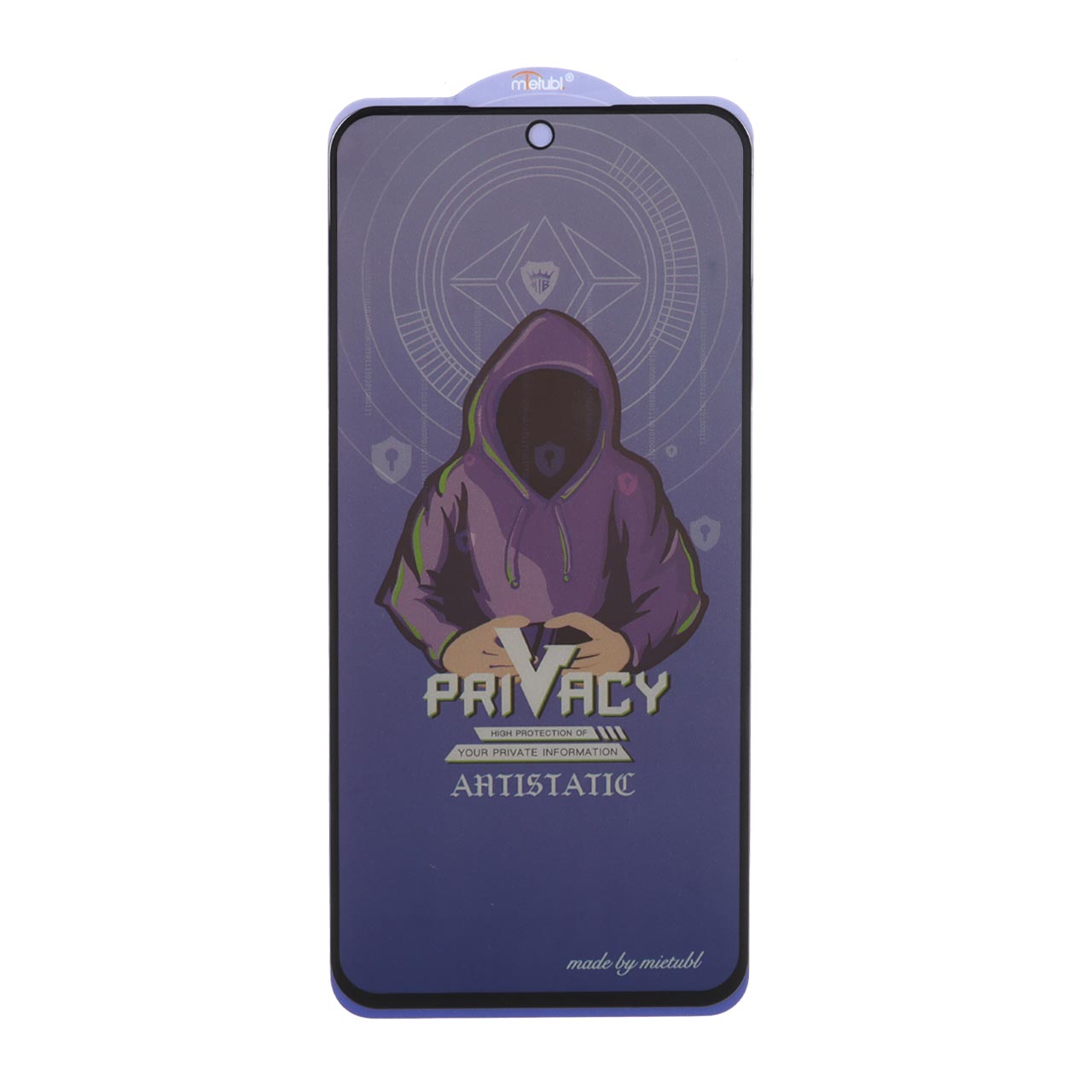 محافظ صفحه نمایش شیشه ای Full Cover Mietubl Anti Static Privacy مدل NTC - Samsung Galaxy S23 FE / A54 / Honor 400 - اسپه کالا محافظ صفحه نمایش شیشه ای Full Cover Mietubl Anti Static Privacy مدل NTC - Samsung Galaxy S23 FE / A54 / Honor 400 - تصویر 1
