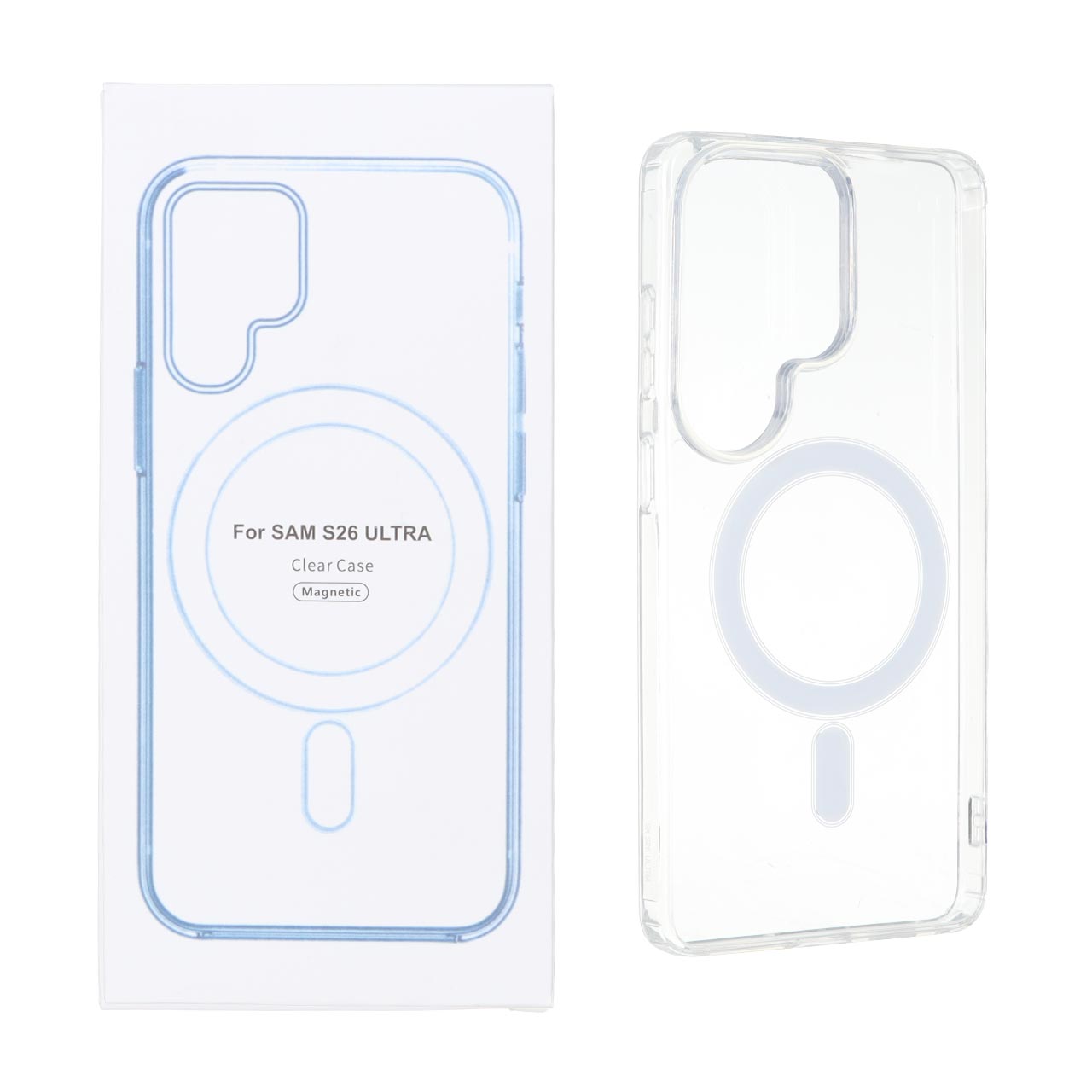 1697096 قاب شفاف Samsung Galaxy S26 Ultra با قابلیت شارژ MagSafe (پک دار) - تصویر 1