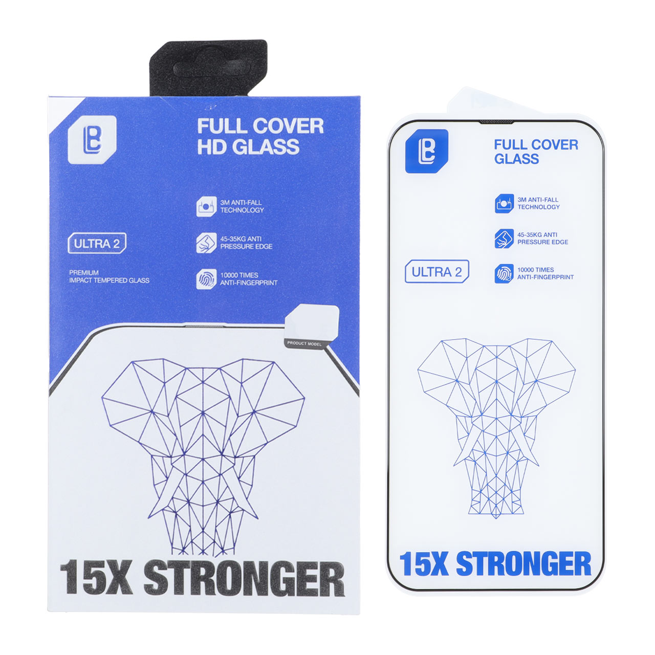 محافظ صفحه نمایش شیشه ای Full Cover Lanbi - 15X Stronger مدل Apple iPhone 13 Pro Max / iPhone 14 Plus (پک دار) - اسپه کالا محافظ صفحه نمایش شیشه ای Full Cover Lanbi - 15X Stronger مدل Apple iPhone 13 Pro Max / iPhone 14 Plus (پک دار) - تصویر 1